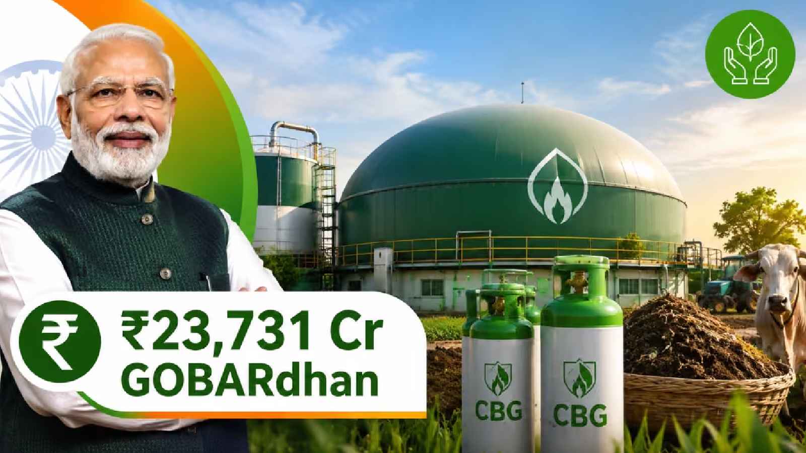 GOBARdhan Sheme: LPG కష్టాలకు చెక్..! గోబర్ధన్ పథకానికి కేంద్ర క్యాబినెట్ ఆమోదం.. అసలేంటీ స్కీమ్